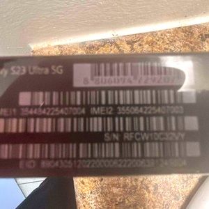 Samsung S23 Ultra Phantom Black 1TB